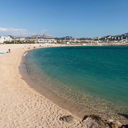 T2 Plage Prado-David, Parc Borely, Parking Privee Marsella Exterior foto