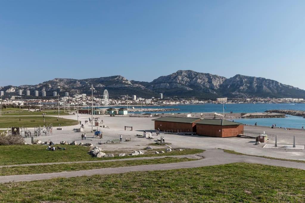 T2 Plage Prado-David, Parc Borely, Parking Privee Marsella Exterior foto