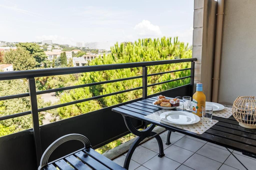 T2 Plage Prado-David, Parc Borely, Parking Privee Marsella Exterior foto